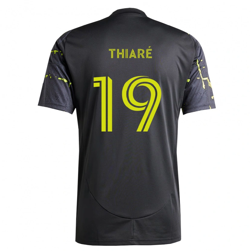 Danxen Dames Jamal Thiaré #19 Fluorescerend Geel Zwart Uitshirt Uittenue 2026/27 T-Shirt België