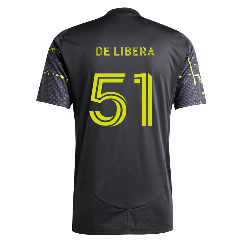 Danxen Dames Giorgio De Libera #51 Fluorescerend Geel Zwart Uitshirt Uittenue 2026/27 T-Shirt België