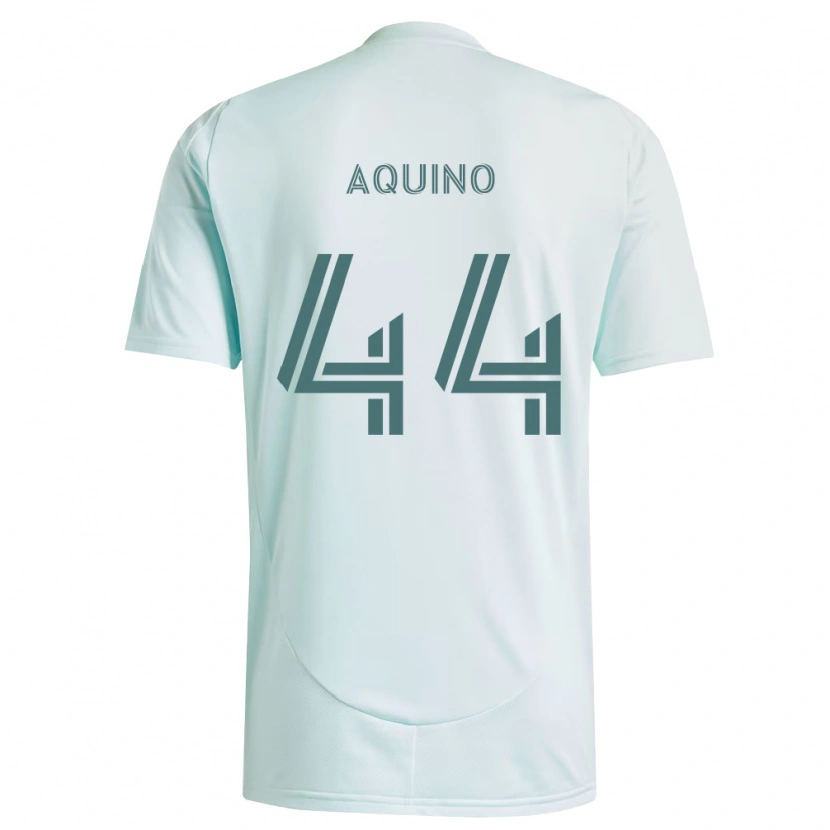 Danxen Dames Chris Aquino #44 Wit Lichtgroen Uitshirt Uittenue 2026/27 T-Shirt België