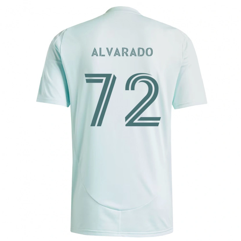 Danxen Dames Miguel Alvarado #72 Wit Lichtgroen Uitshirt Uittenue 2026/27 T-Shirt België