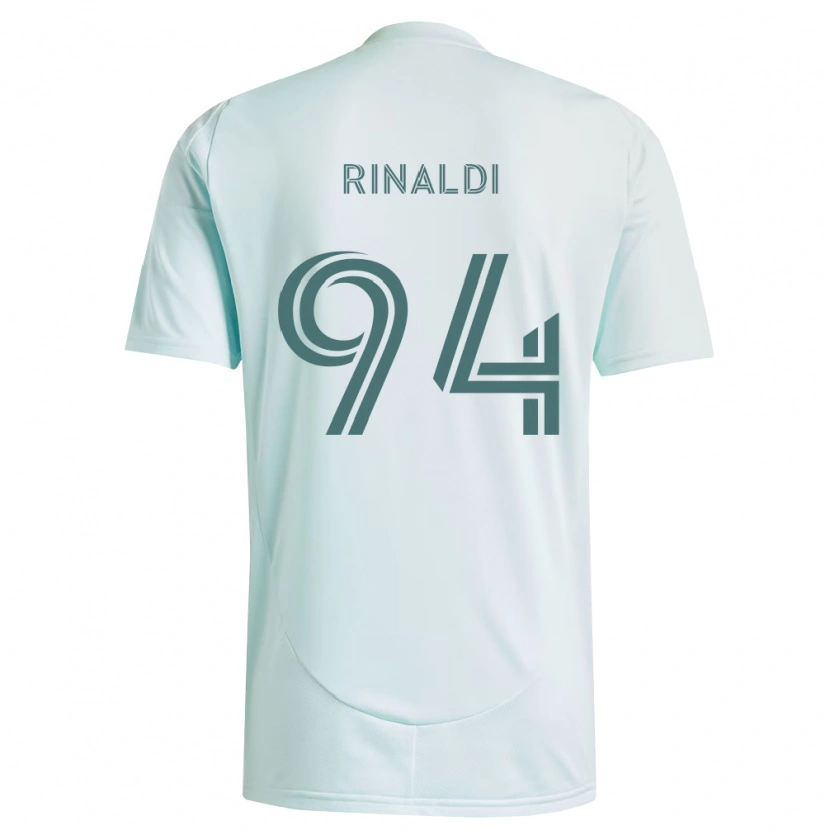 Danxen Dames Vincent Rinaldi #94 Wit Lichtgroen Uitshirt Uittenue 2026/27 T-Shirt België