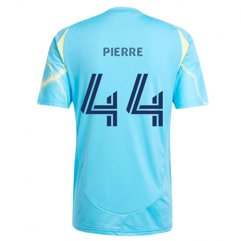 Danxen Dames Neil Pierre #44 Lichtblauw Zwart Lichtgeel Uitshirt Uittenue 2026/27 T-Shirt België