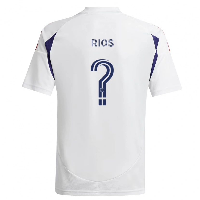 Danxen Dames Christopher Rios #0 Koninklijk Blauw Rood Bruin Uitshirt Uittenue 2026/27 T-Shirt België