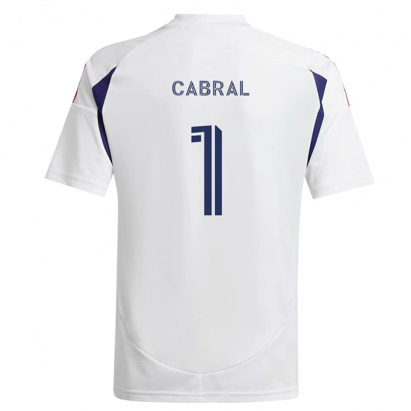 Danxen Dames Rafael Cabral #1 Koninklijk Blauw Rood Bruin Uitshirt Uittenue 2026/27 T-Shirt België