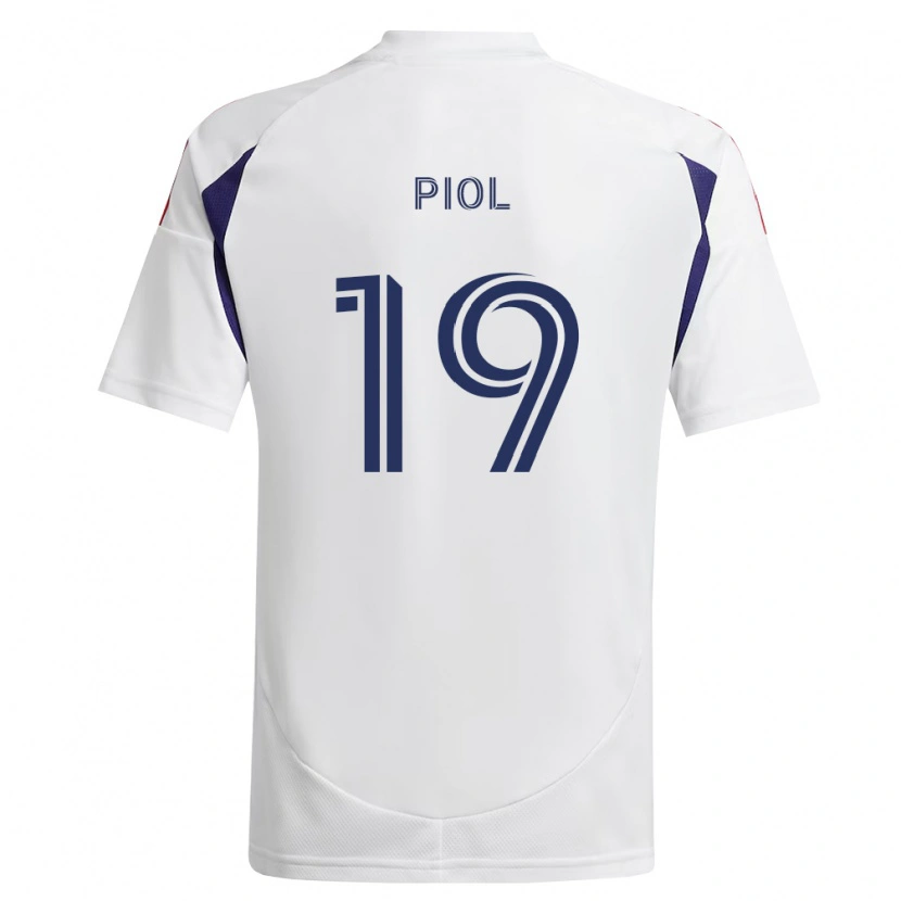 Danxen Dames Ariath Piol #19 Koninklijk Blauw Rood Bruin Uitshirt Uittenue 2026/27 T-Shirt België