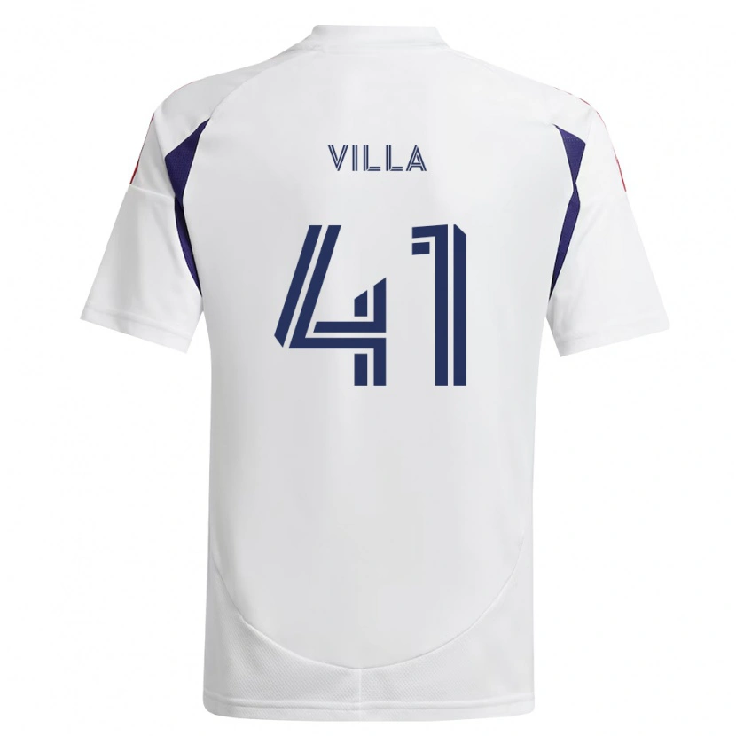 Danxen Dames Gio Villa #41 Koninklijk Blauw Rood Bruin Uitshirt Uittenue 2026/27 T-Shirt België