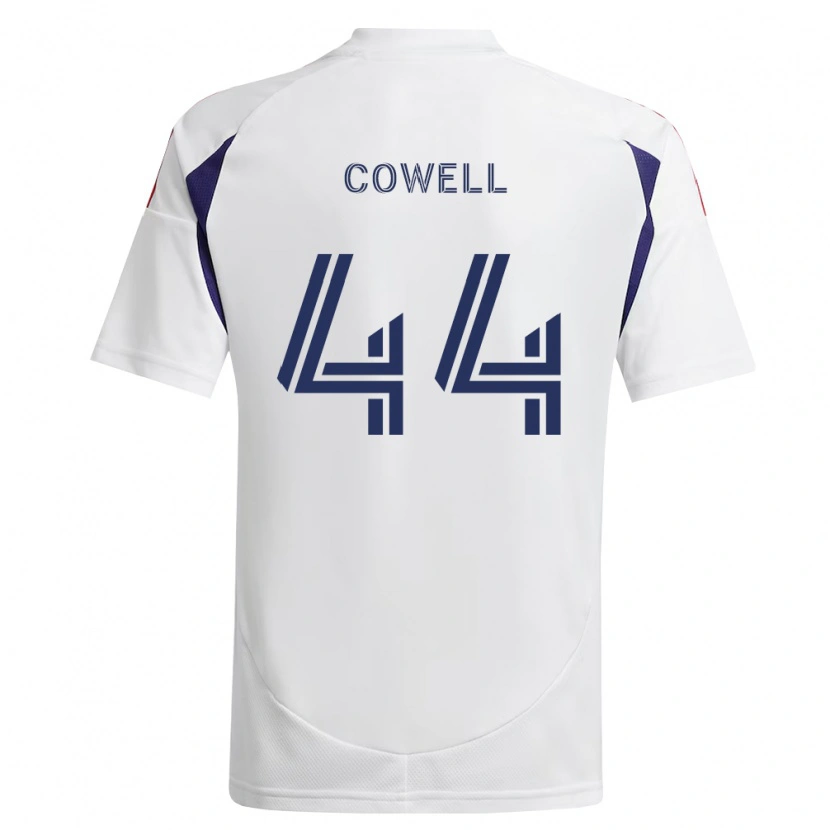 Danxen Dames Chance Cowell #44 Koninklijk Blauw Rood Bruin Uitshirt Uittenue 2026/27 T-Shirt België