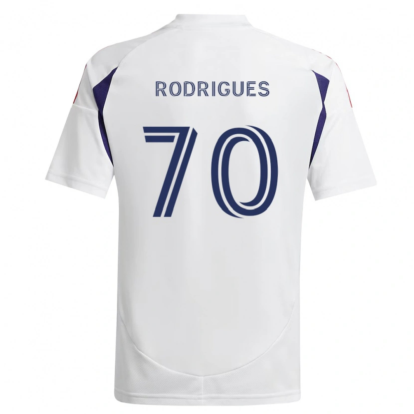 Danxen Dames Lineker Rodrigues #70 Koninklijk Blauw Rood Bruin Uitshirt Uittenue 2026/27 T-Shirt België