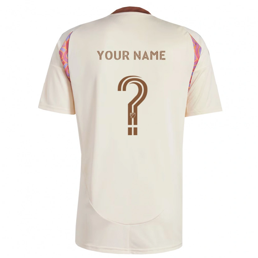 Danxen Dames Uw Naam #0 Off-White Roze Uitshirt Uittenue 2026/27 T-Shirt België