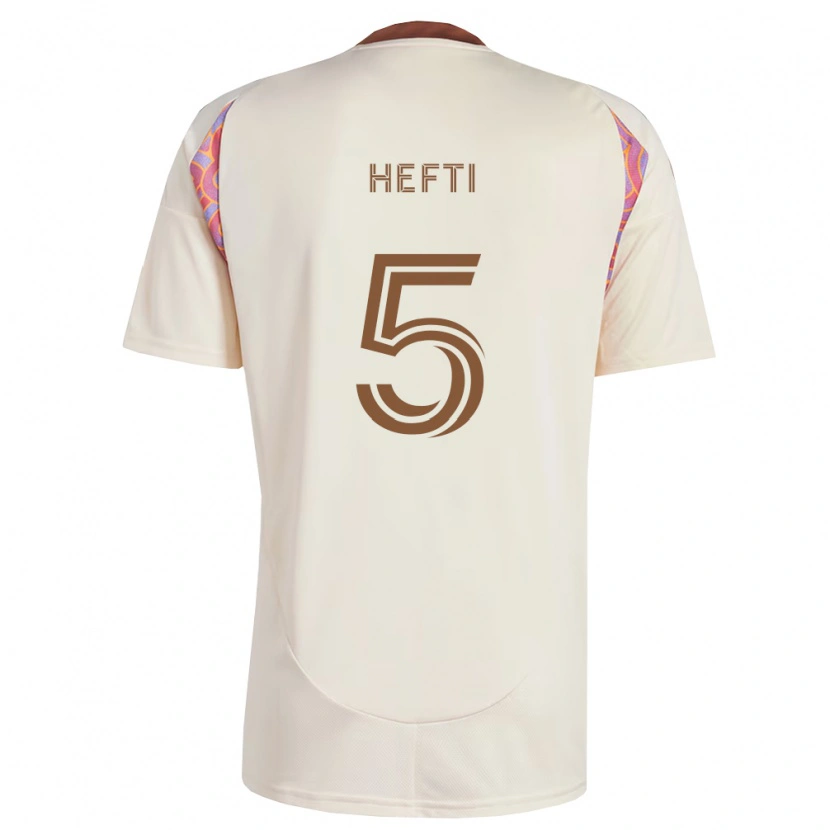 Danxen Dames Silvan Hefti #5 Off-White Roze Uitshirt Uittenue 2026/27 T-Shirt België