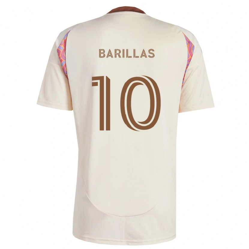 Danxen Dames Mayson Barillas #10 Off-White Roze Uitshirt Uittenue 2026/27 T-Shirt België