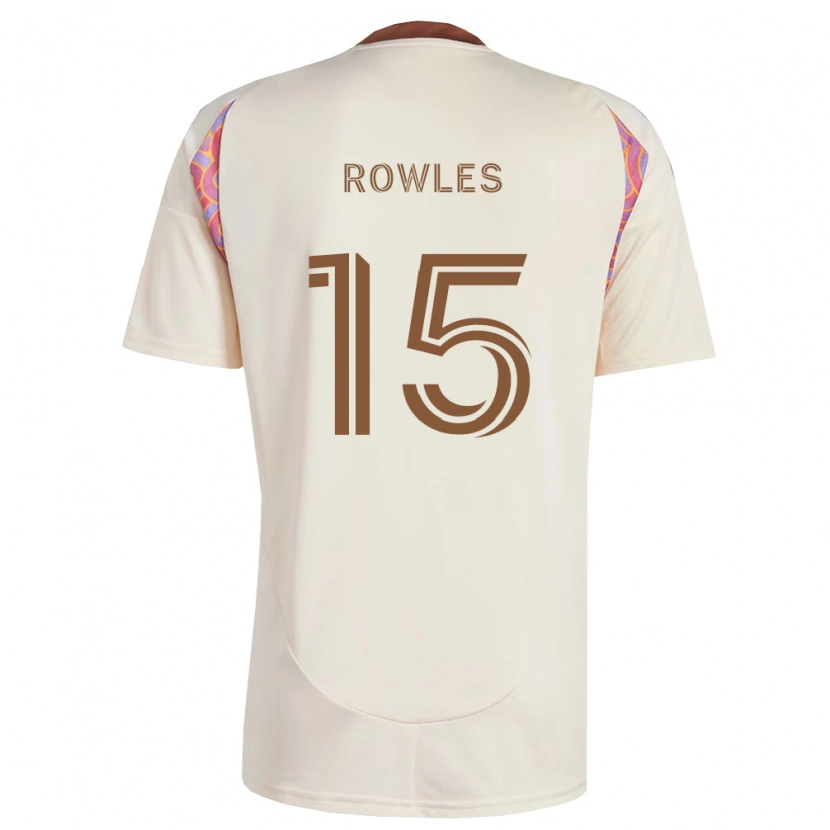 Danxen Dames Kye Rowles #15 Off-White Roze Uitshirt Uittenue 2026/27 T-Shirt België