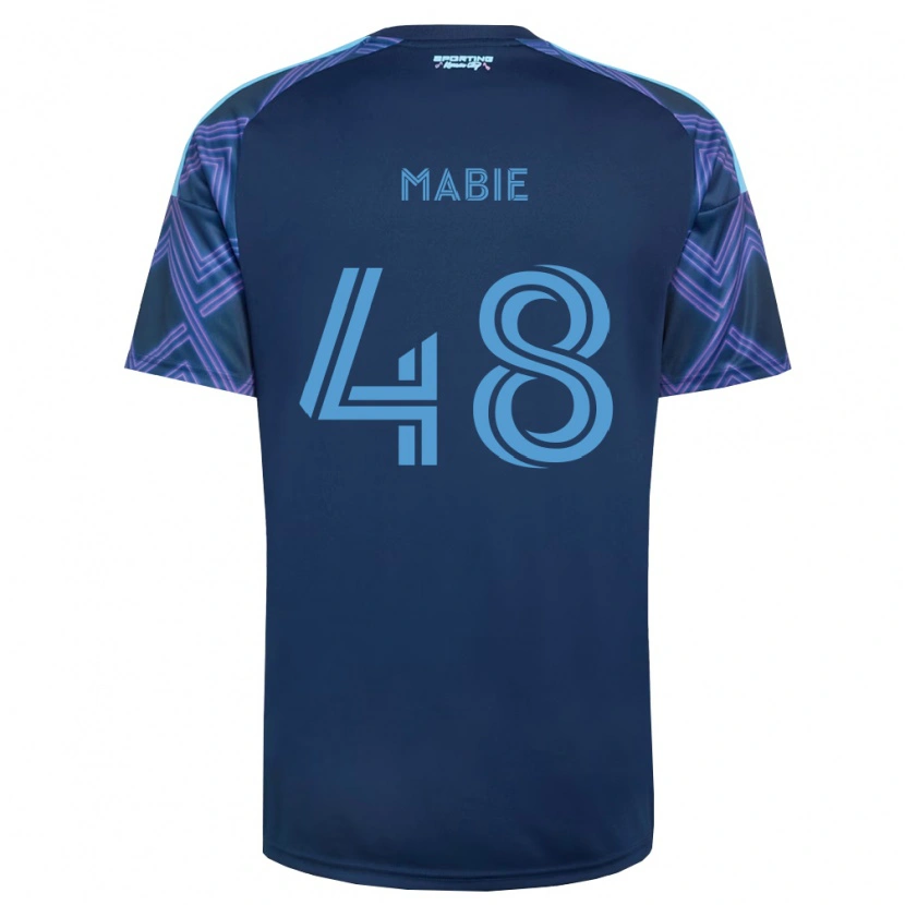 Danxen Dames Blaine Mabie #48 Koninklijk Blauw Paars Uitshirt Uittenue 2026/27 T-Shirt België