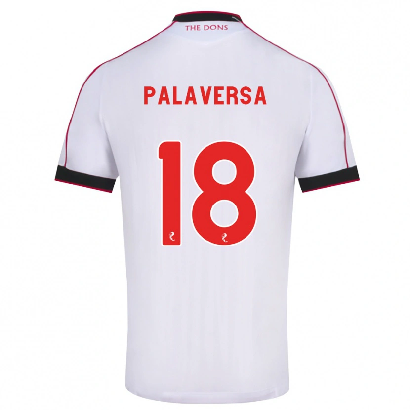 Danxen Dames Ante Palaversa #18 Zwart Rood Wit Uitshirt Uittenue 2026/27 T-Shirt België