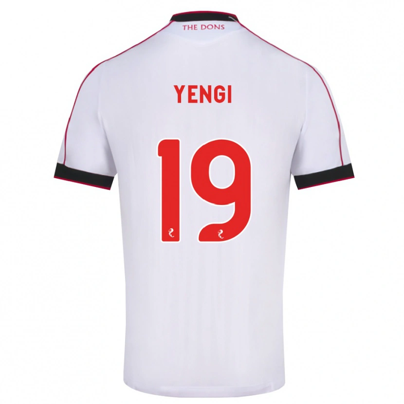 Danxen Dames Kusini Yengi #19 Zwart Rood Wit Uitshirt Uittenue 2026/27 T-Shirt België