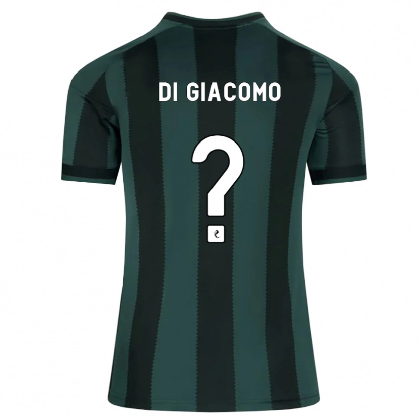 Danxen Dames Rocco Di Giacomo #0 Donkerleigrijs Zwart Uitshirt Uittenue 2026/27 T-Shirt België