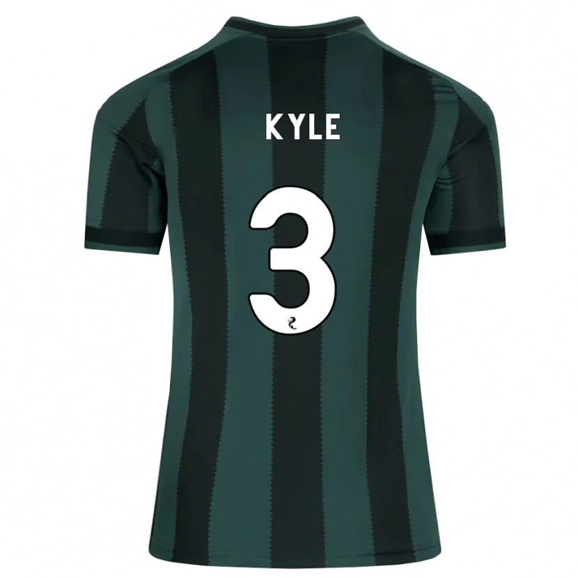 Danxen Dames Andrew Kyle #3 Donkerleigrijs Zwart Uitshirt Uittenue 2026/27 T-Shirt België