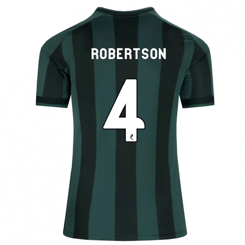 Danxen Dames Lisa Robertson #4 Donkerleigrijs Zwart Uitshirt Uittenue 2026/27 T-Shirt België