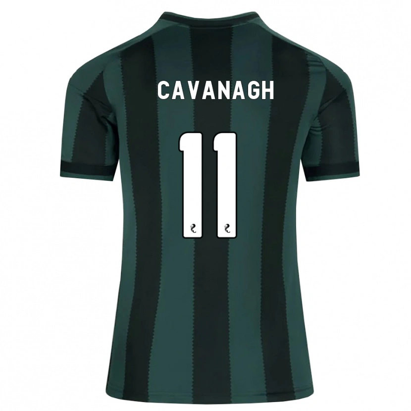 Danxen Dames Colette Cavanagh #11 Donkerleigrijs Zwart Uitshirt Uittenue 2026/27 T-Shirt België