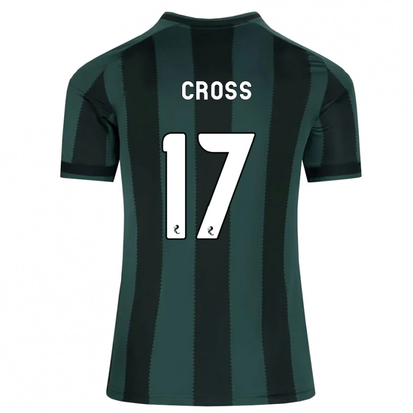 Danxen Dames Morgan Cross #17 Donkerleigrijs Zwart Uitshirt Uittenue 2026/27 T-Shirt België