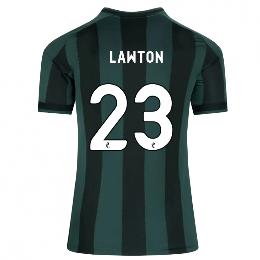 Danxen Dames Emma Lawton #23 Donkerleigrijs Zwart Uitshirt Uittenue 2026/27 T-Shirt België