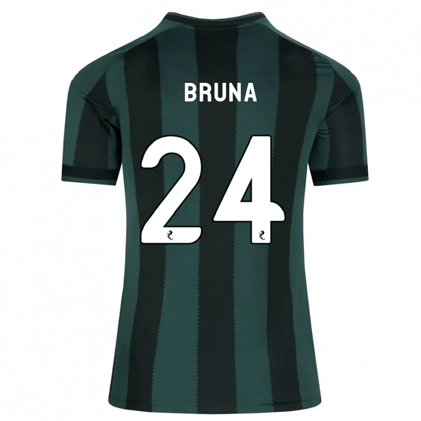 Danxen Dames Bruna Lourenço #24 Donkerleigrijs Zwart Uitshirt Uittenue 2026/27 T-Shirt België