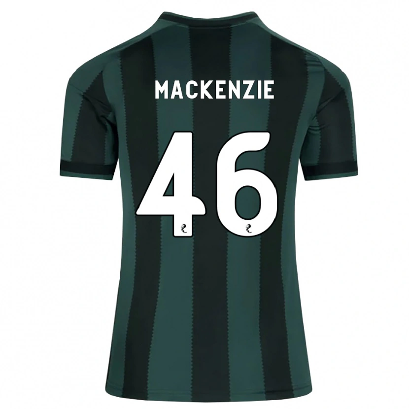 Danxen Dames Magnus Mackenzie #46 Donkerleigrijs Zwart Uitshirt Uittenue 2026/27 T-Shirt België