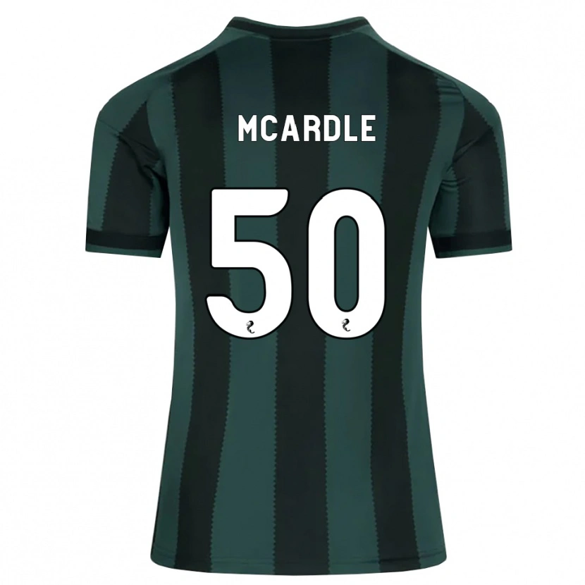 Danxen Dames Sean Mcardle #50 Donkerleigrijs Zwart Uitshirt Uittenue 2026/27 T-Shirt België