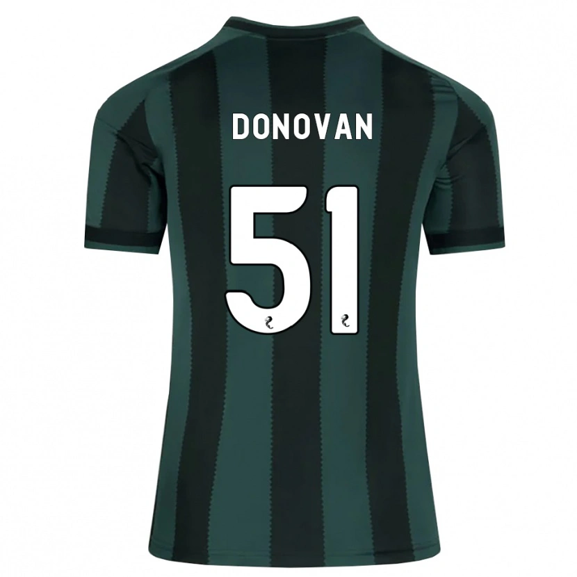 Danxen Dames Colby Donovan #51 Donkerleigrijs Zwart Uitshirt Uittenue 2026/27 T-Shirt België