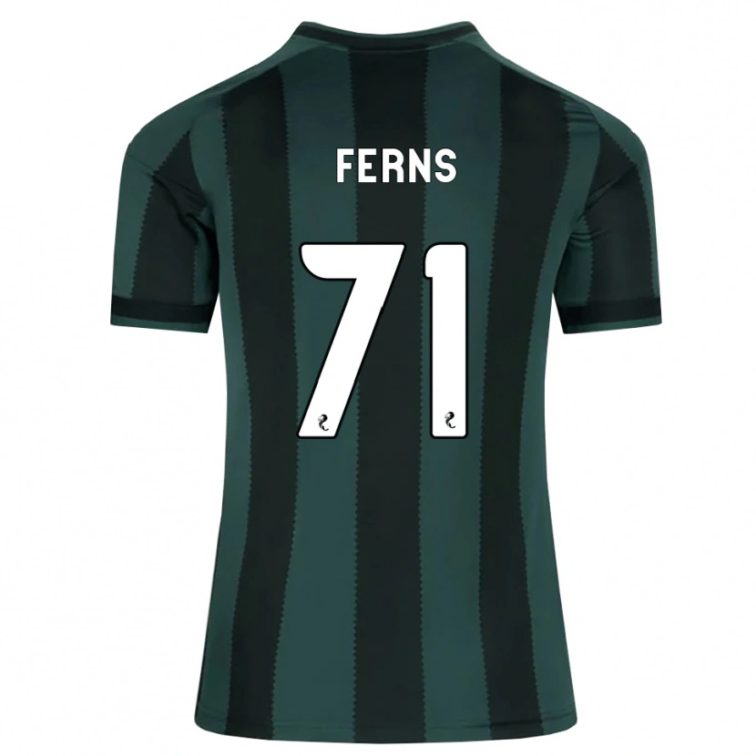 Danxen Dames Abbie Ferns #71 Donkerleigrijs Zwart Uitshirt Uittenue 2026/27 T-Shirt België