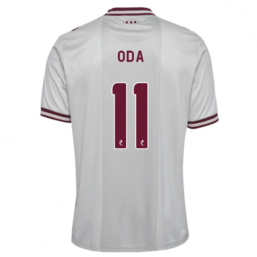 Danxen Dames Yutaro Oda #11 Wit Bordeauxrood Uitshirt Uittenue 2026/27 T-Shirt België