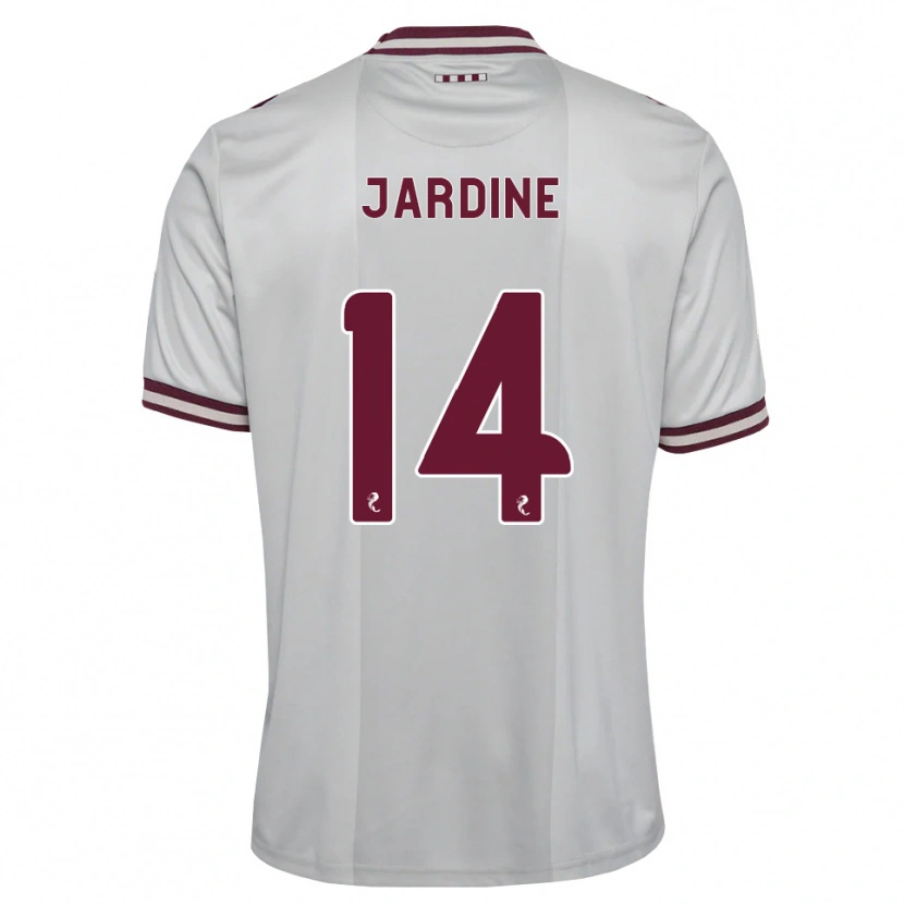 Danxen Dames Kayla Jardine #14 Wit Bordeauxrood Uitshirt Uittenue 2026/27 T-Shirt België
