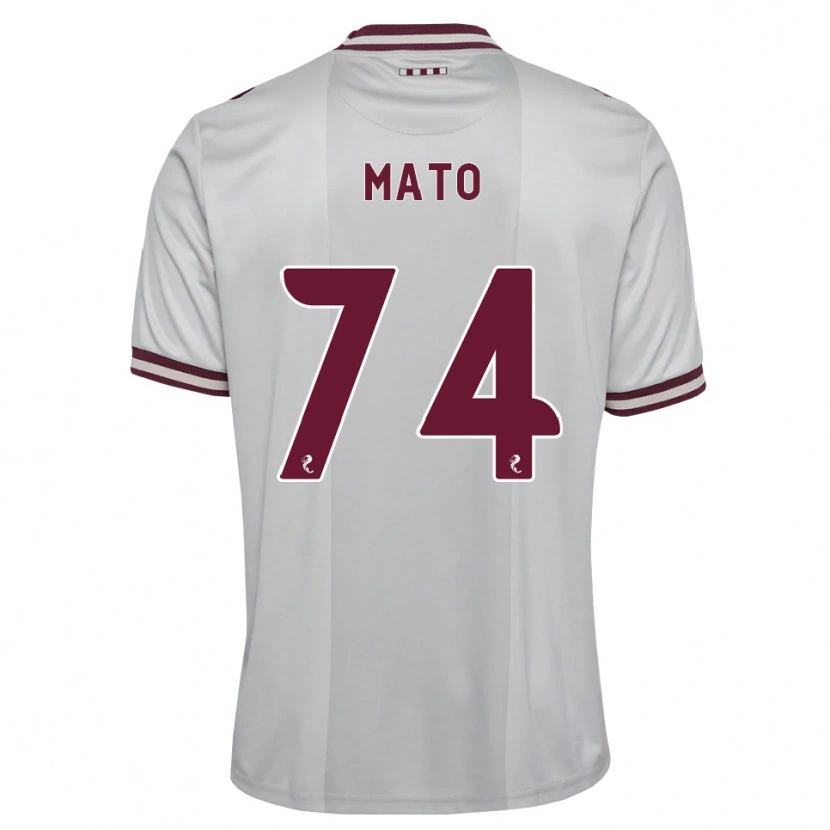 Danxen Dames Rogers Mato #74 Wit Bordeauxrood Uitshirt Uittenue 2026/27 T-Shirt België
