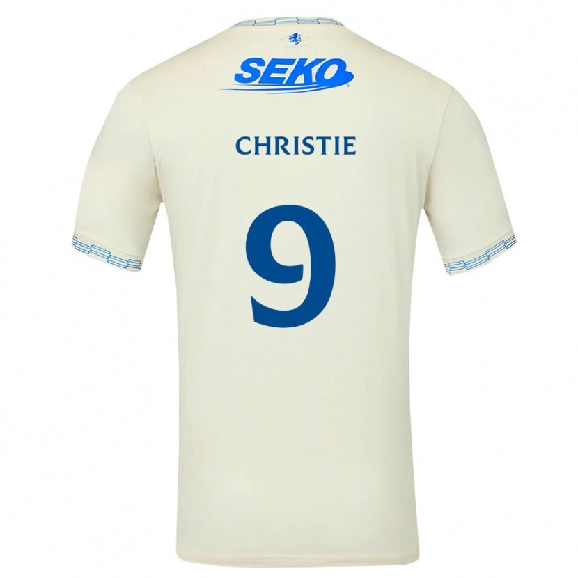 Danxen Dames Cormac Christie #9 Diepblauw Wit Uitshirt Uittenue 2026/27 T-Shirt België