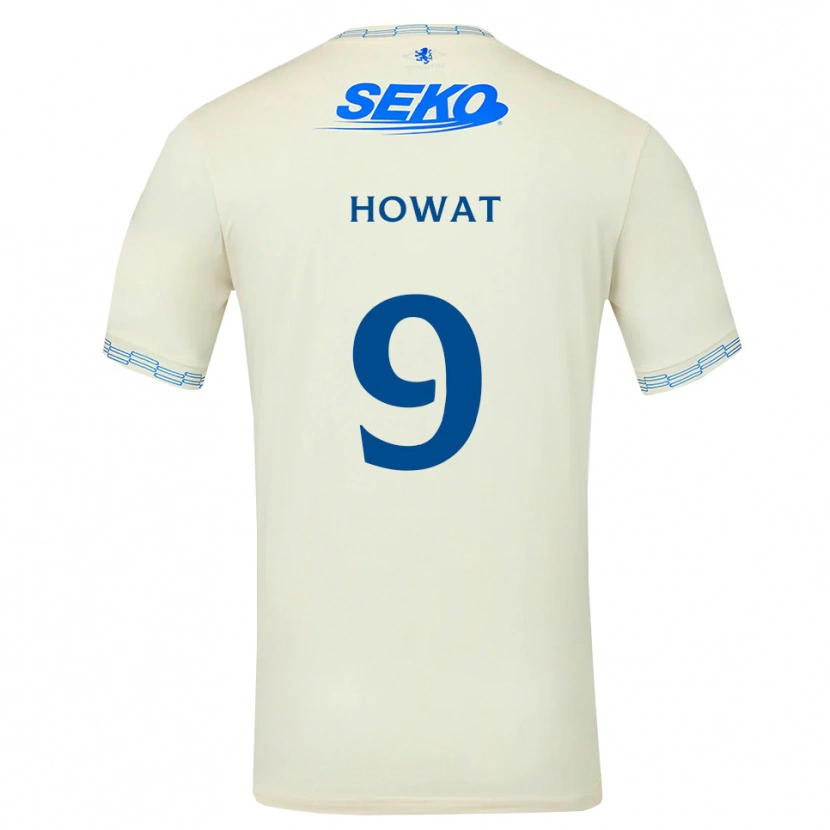 Danxen Dames Kirsty Howat #9 Diepblauw Wit Uitshirt Uittenue 2026/27 T-Shirt België