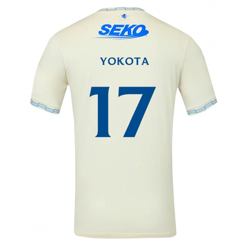 Danxen Dames Daisuke Yokota #17 Diepblauw Wit Uitshirt Uittenue 2026/27 T-Shirt België