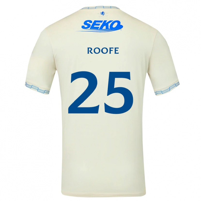 Danxen Dames Kemar Roofe #25 Diepblauw Wit Uitshirt Uittenue 2026/27 T-Shirt België