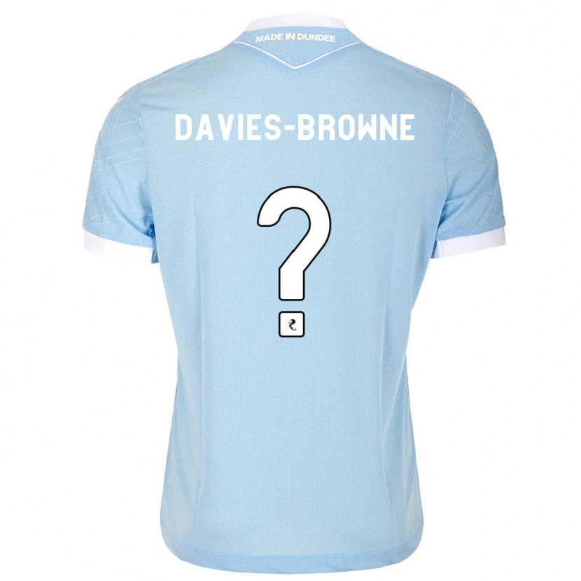Danxen Dames Tobias Davies-Browne #0 Lichthemelsblauw Wit Uitshirt Uittenue 2026/27 T-Shirt België