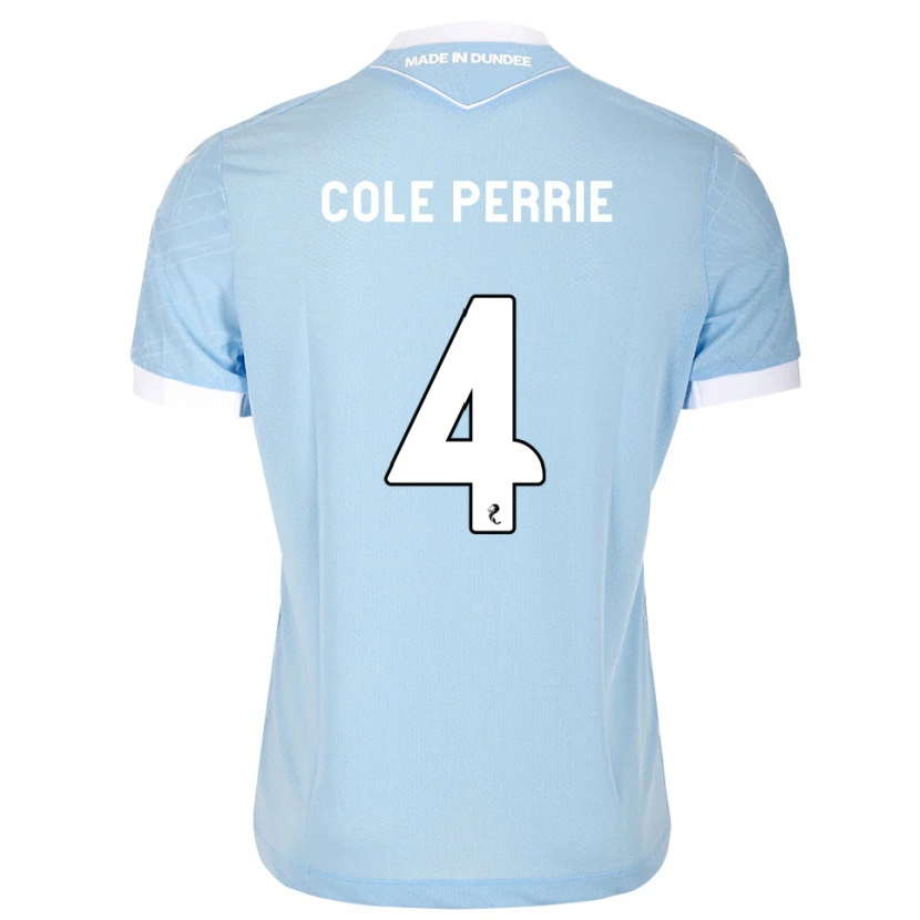 Danxen Dames Cole Perrie #4 Lichthemelsblauw Wit Uitshirt Uittenue 2026/27 T-Shirt België