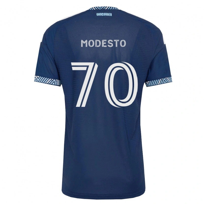 Danxen Dames Rui Modesto #70 Diep Blauw Wit Uitshirt Uittenue 2026/27 T-Shirt België