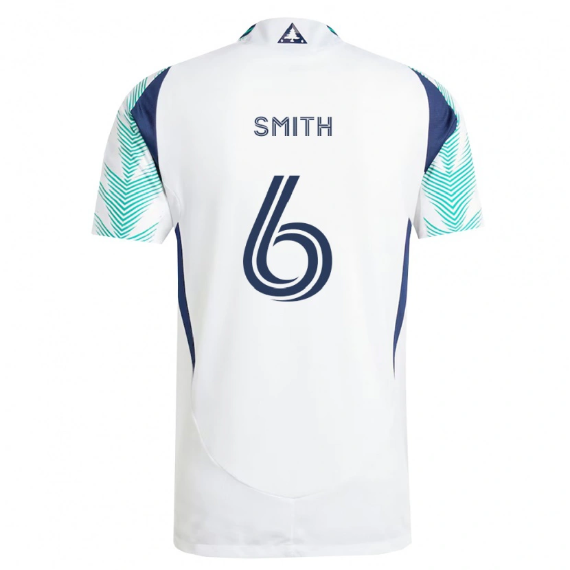 Danxen Dames Tylon Smith #6 Wit Marineblauw Lichtgroen Uitshirt Uittenue 2026/27 T-Shirt België