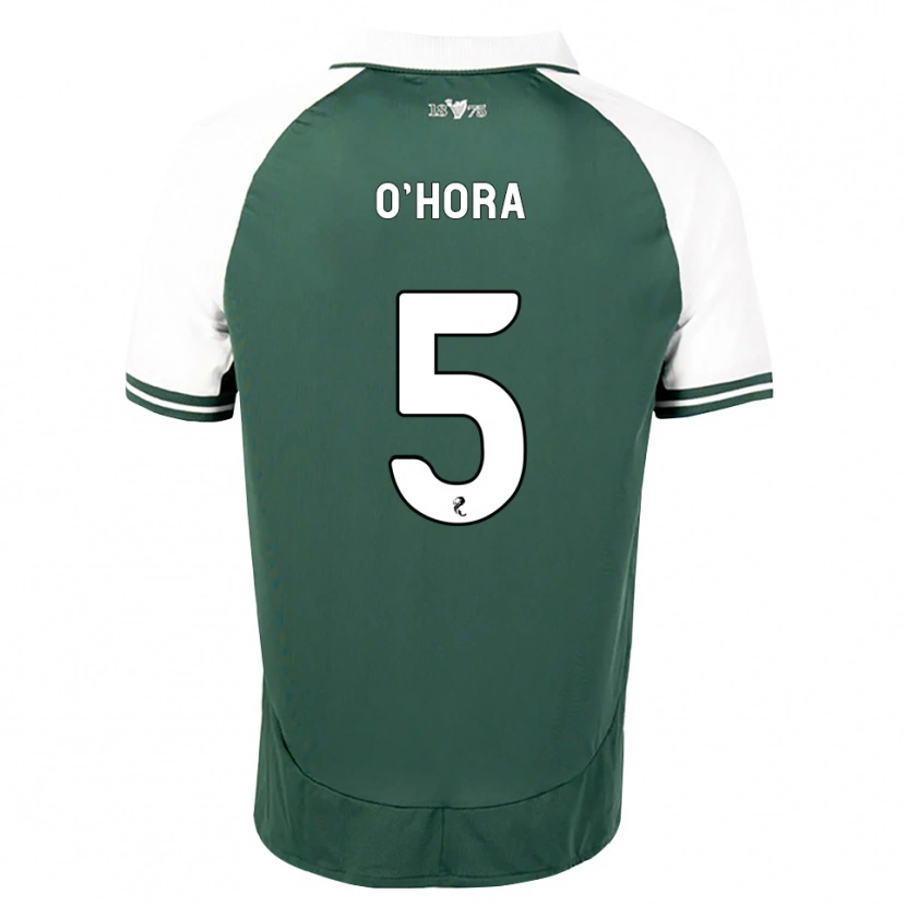 Danxen Kinderen Warren O'hora #5 Zeegroen Wit Thuisshirt Thuistenue 2026/27 T-Shirt België