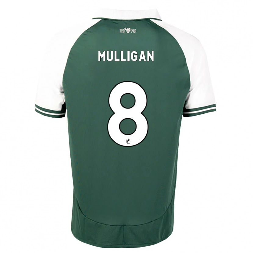Danxen Kinderen Josh Mulligan #8 Zeegroen Wit Thuisshirt Thuistenue 2026/27 T-Shirt België