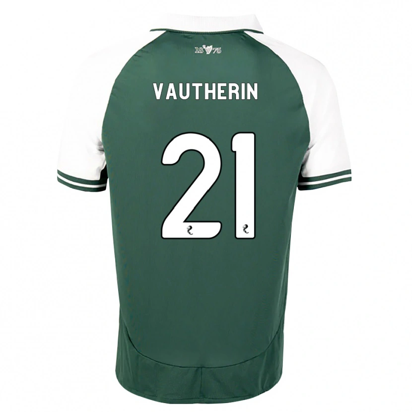 Danxen Kinderen Sam Vautherin #21 Zeegroen Wit Thuisshirt Thuistenue 2026/27 T-Shirt België