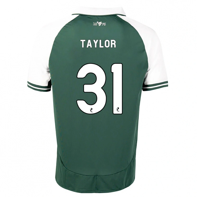 Danxen Kinderen Linzi Taylor #31 Zeegroen Wit Thuisshirt Thuistenue 2026/27 T-Shirt België