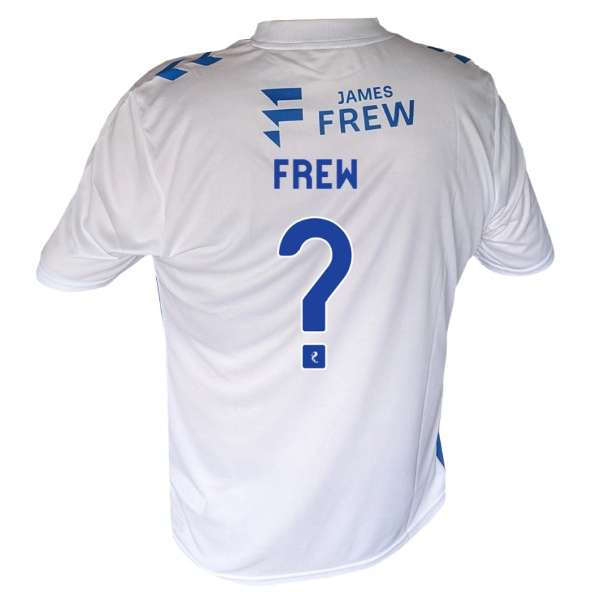 Danxen Kinderen Tony Frew #0 Koningsblauw Wit Thuisshirt Thuistenue 2026/27 T-Shirt België