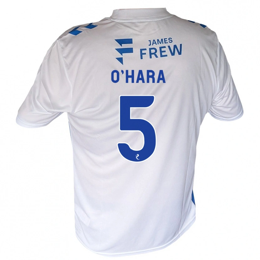 Danxen Kinderen Mark O'hara #5 Koningsblauw Wit Thuisshirt Thuistenue 2026/27 T-Shirt België