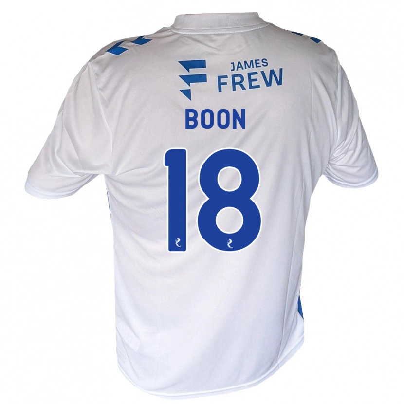 Danxen Kinderen Aiden Boon #18 Koningsblauw Wit Thuisshirt Thuistenue 2026/27 T-Shirt België