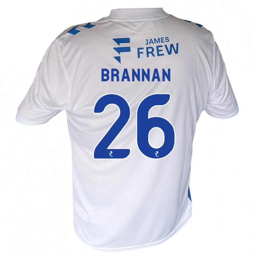 Danxen Kinderen Ben Brannan #26 Koningsblauw Wit Thuisshirt Thuistenue 2026/27 T-Shirt België