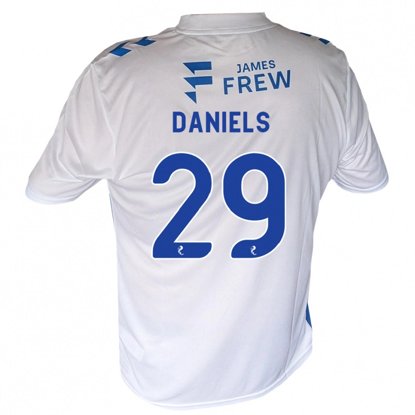 Danxen Kinderen Djenairo Daniels #29 Koningsblauw Wit Thuisshirt Thuistenue 2026/27 T-Shirt België